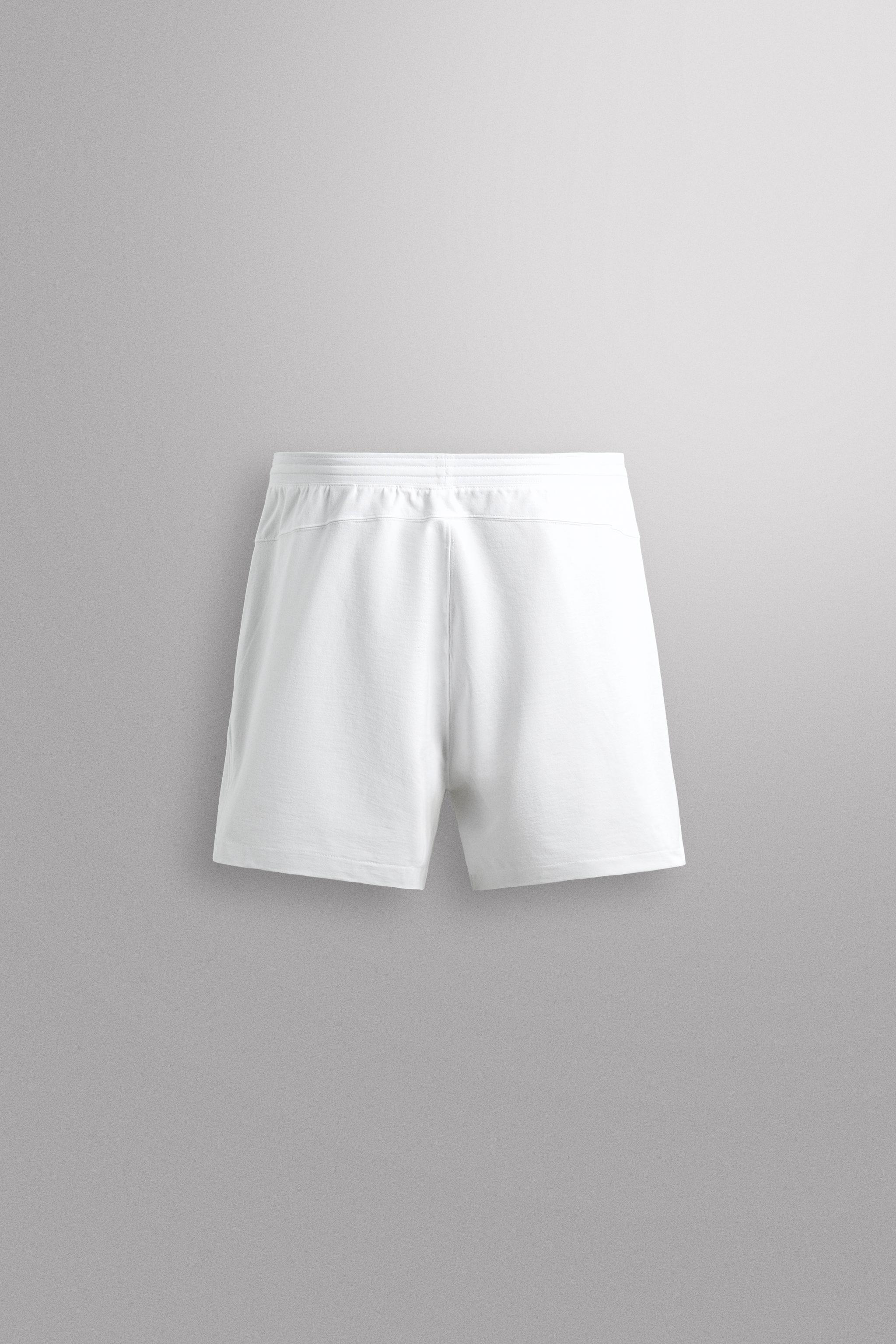 SHORT DE TRAINING EN MÉLANGE COTON 9"